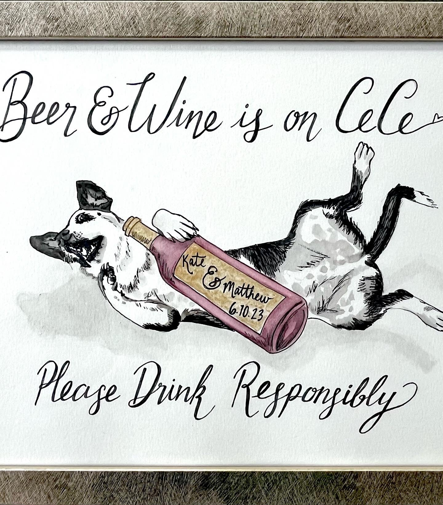 Pet Cocktail sign