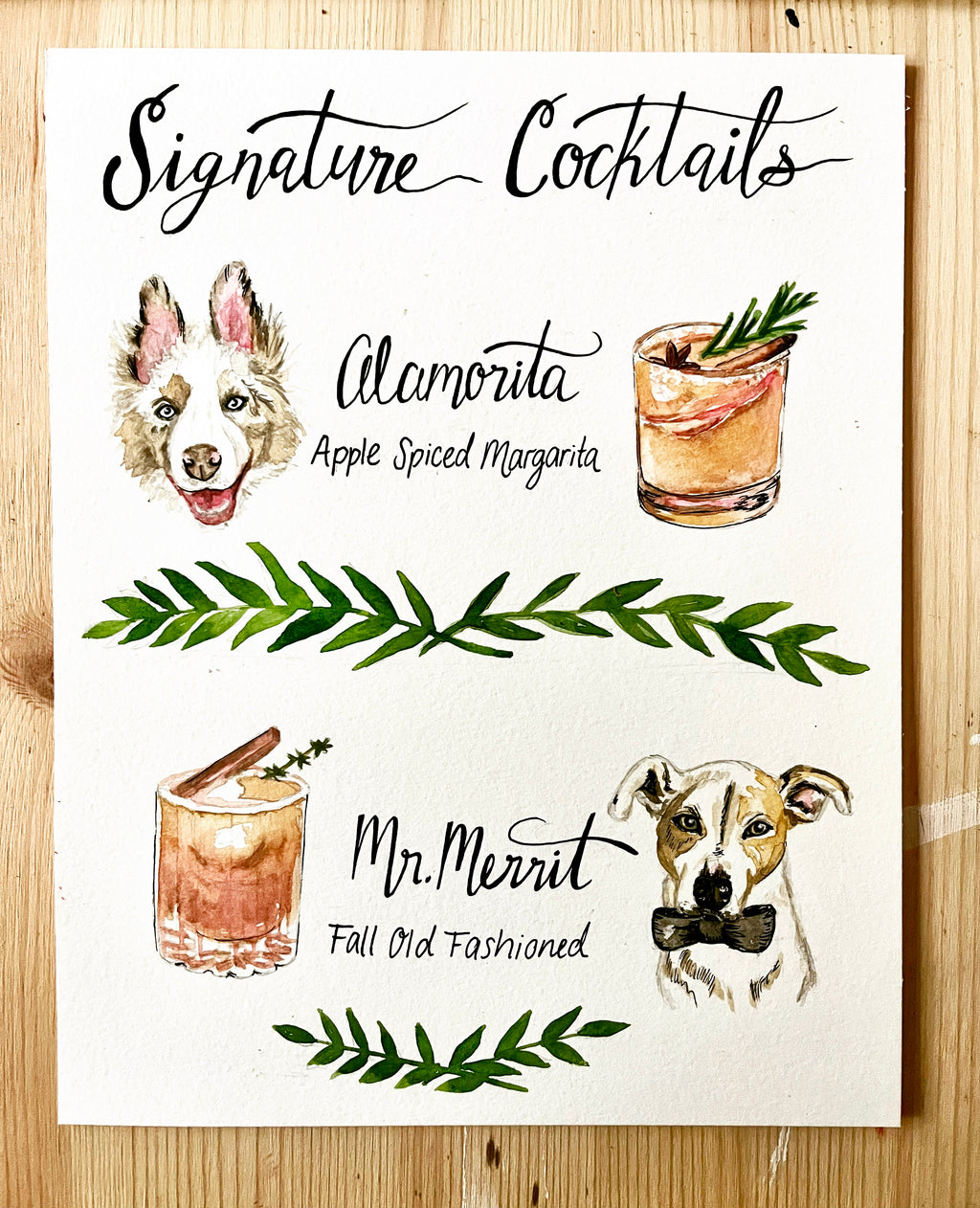 Pet Cocktail sign