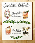 Pet Cocktail sign