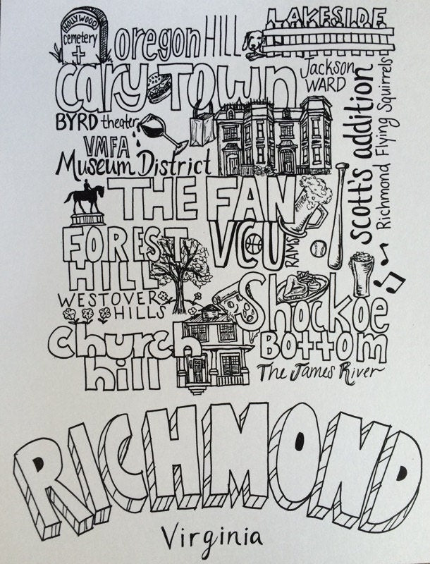 Richmond #1 Print