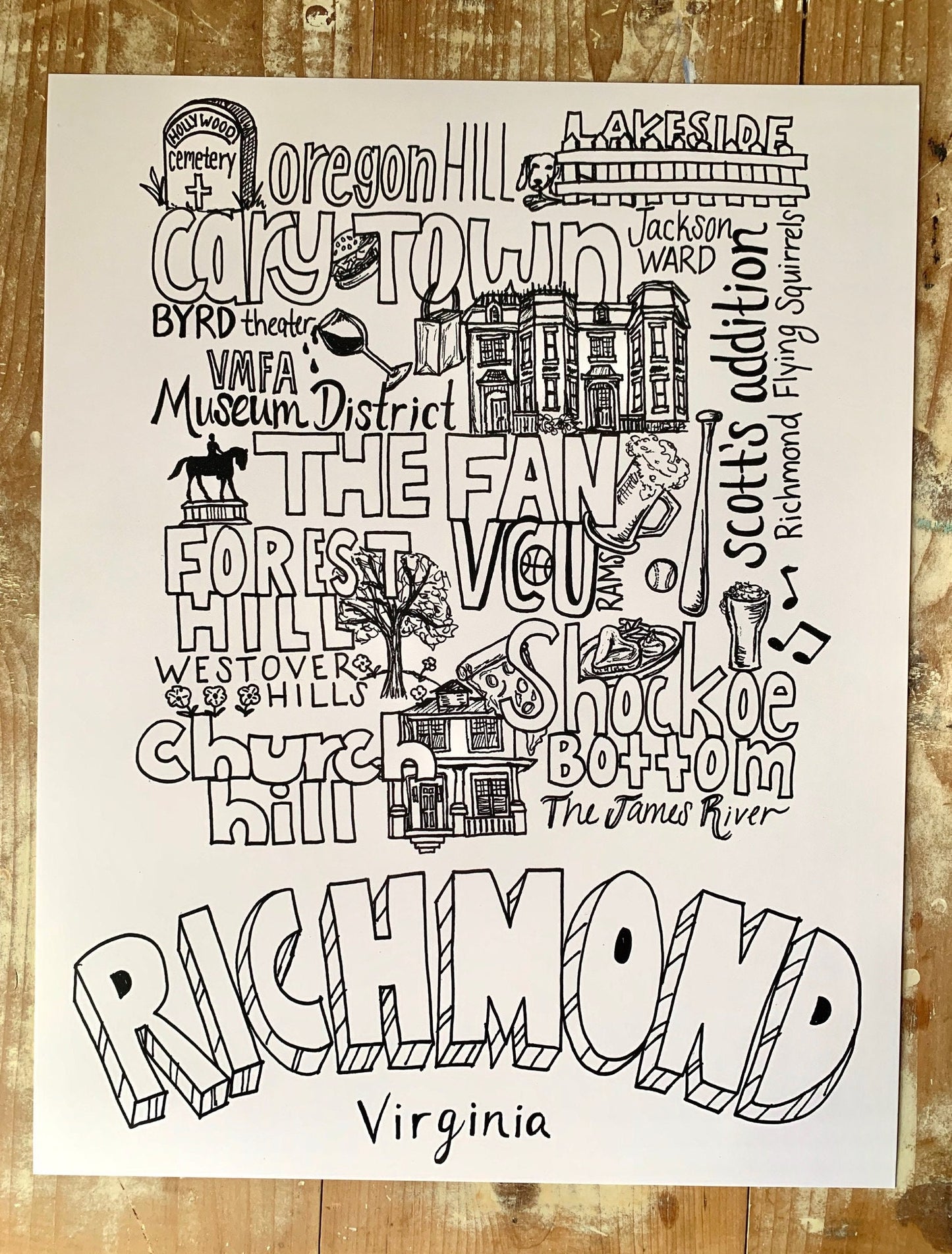 Richmond #1 Print