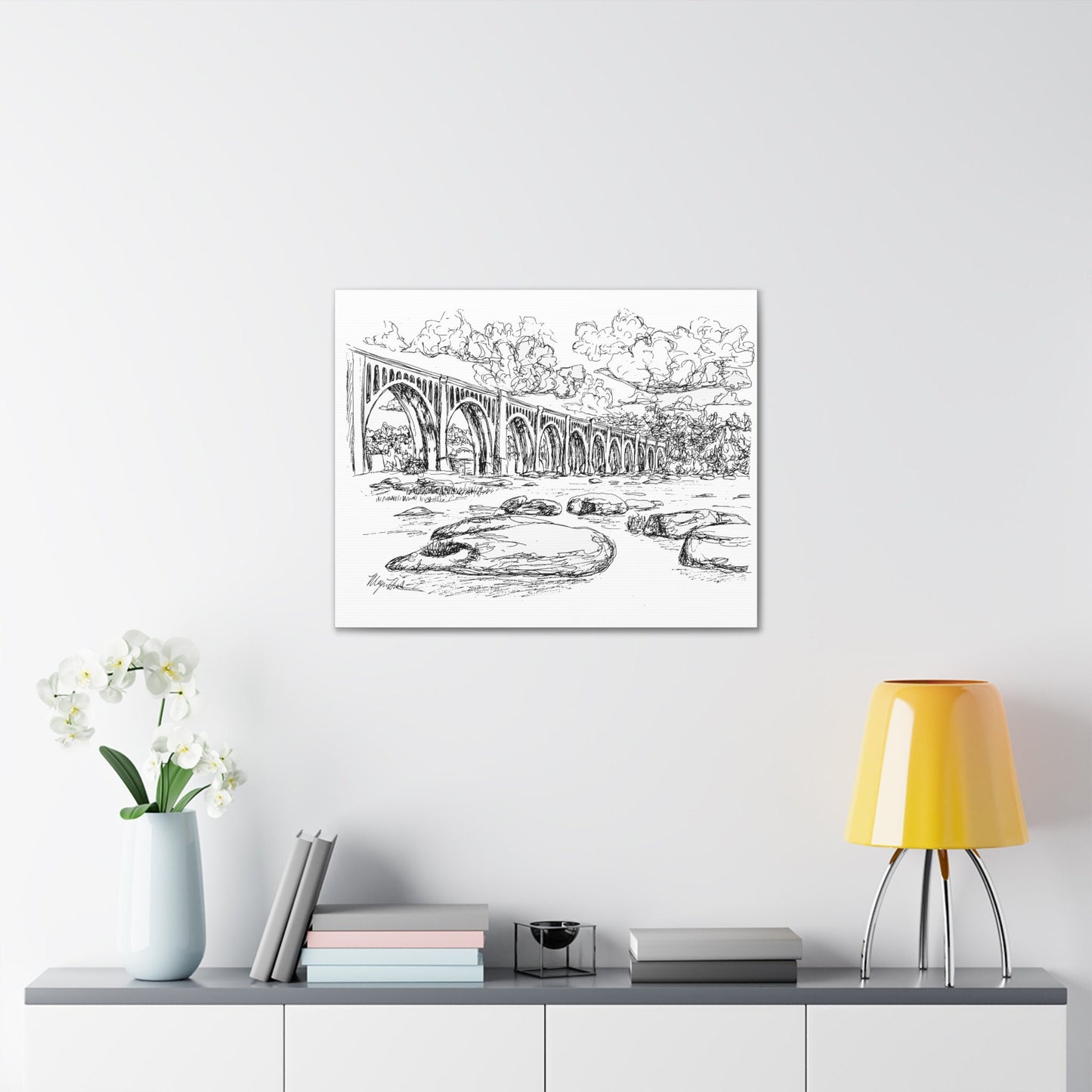 RVA Bridge on Canvas